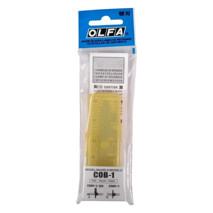 Reservemes Olfa COB-1 blister à 15 stuks
