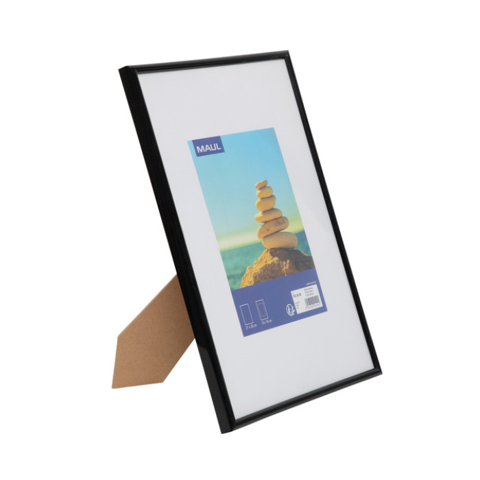 Fotolijst MAUL art 21x30cm kunststof frame zwart