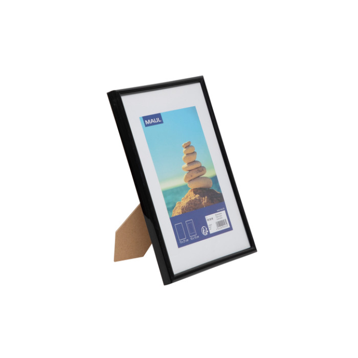 Fotolijst MAUL art 15x21cm kunststof frame zwart
