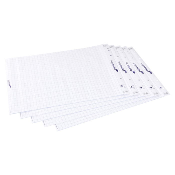 Flipoverpapier Legamaster ruit 20vel 5stuks