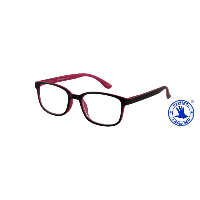 Leesbril I Need You +2.00 dpt Relax rood-roze