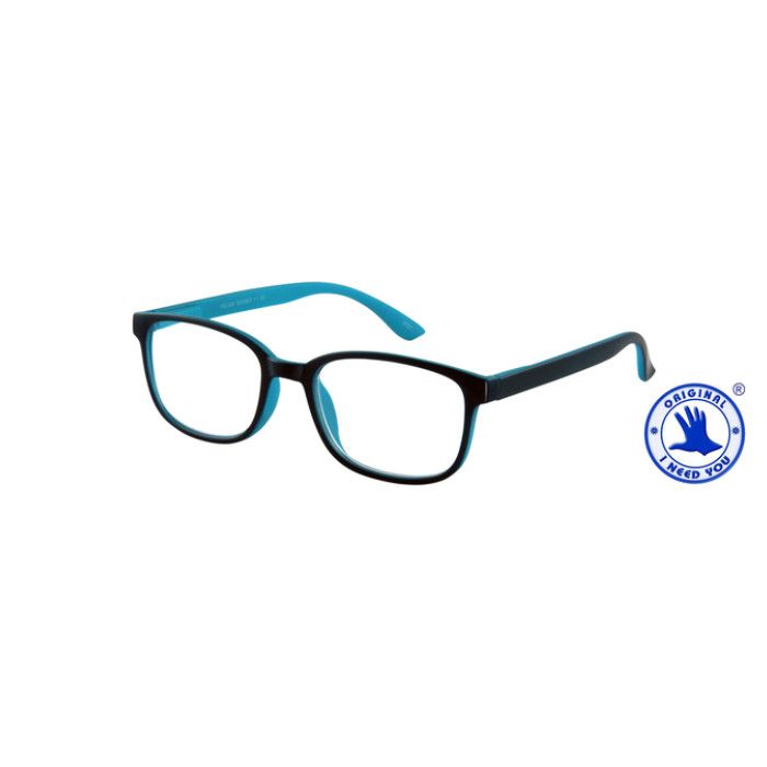Leesbril I Need You +1.00 dpt Relax blauw-lichtblauw