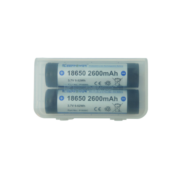Accu 18650-26H PCB beschermd 2600mAh 3,7V