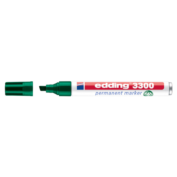 Viltstift edding 3300 schuin 1-5mm groen