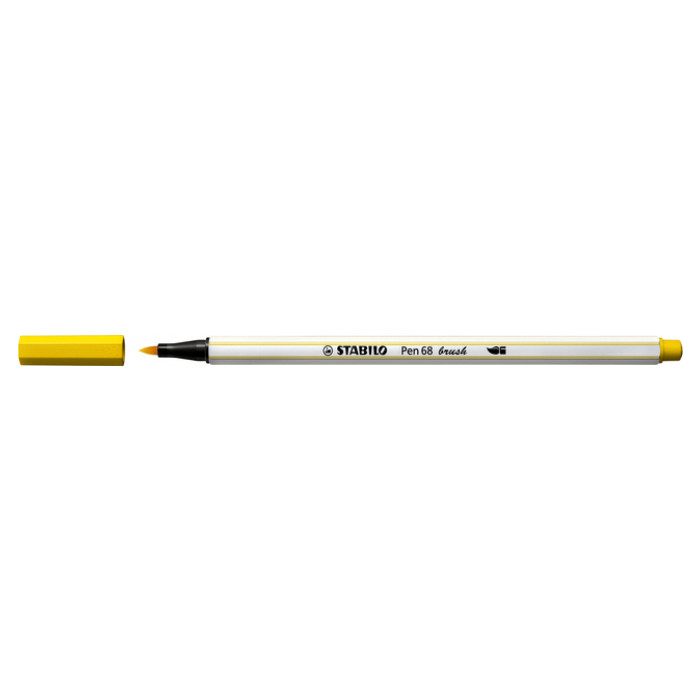 Brushstift STABILO Pen 568/44 geel