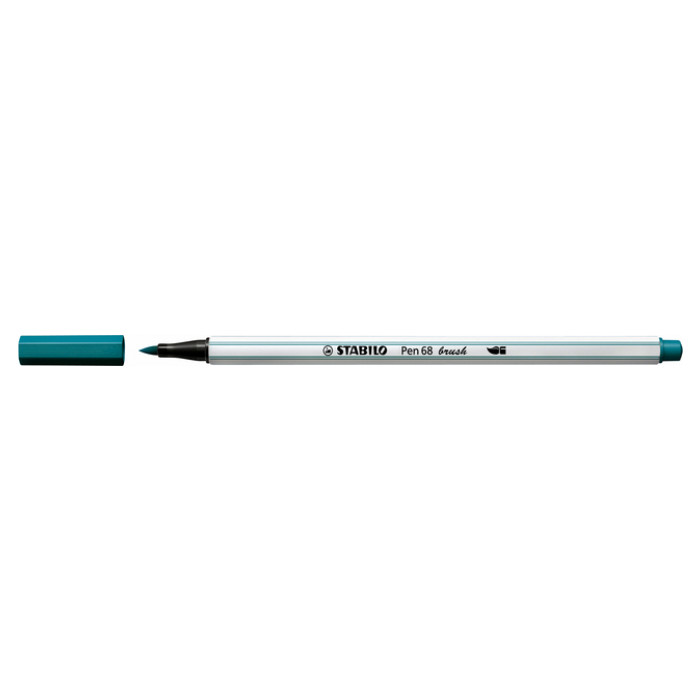 Brushstift STABILO Pen 568/51 turquoiseblauw