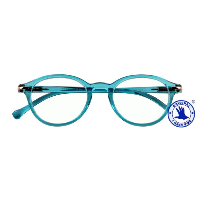 Leesbril I Need You +2.00 dpt Tropic turquoise