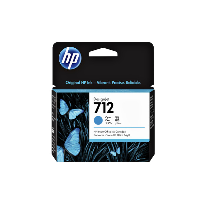 Inktcartridge HP 712 3ED67A blauw