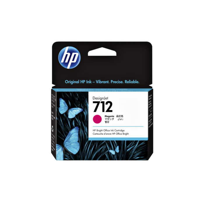 Inktcartridge HP 712 3ED68A rood