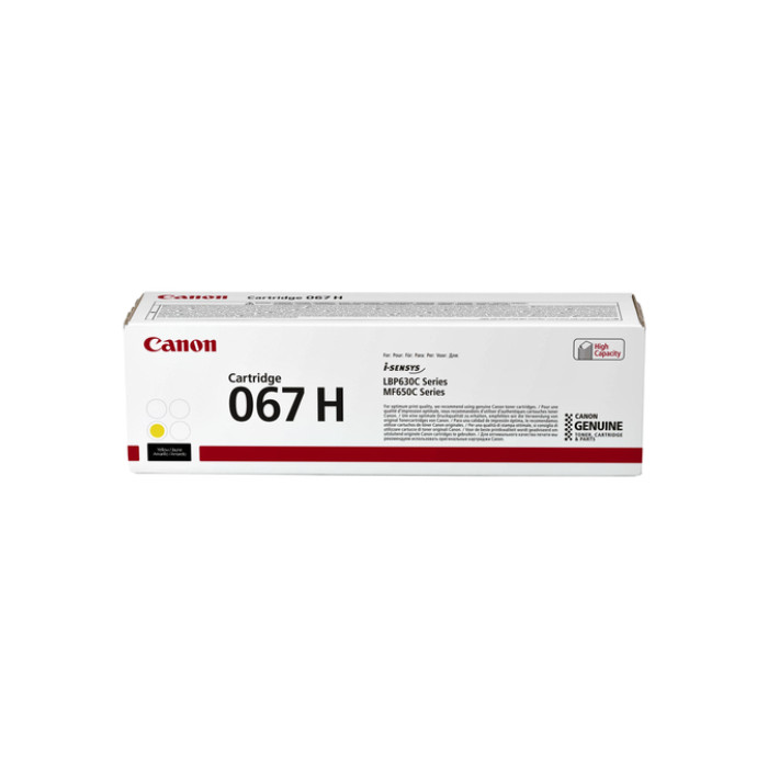 Tonercartridge Canon 067H geel