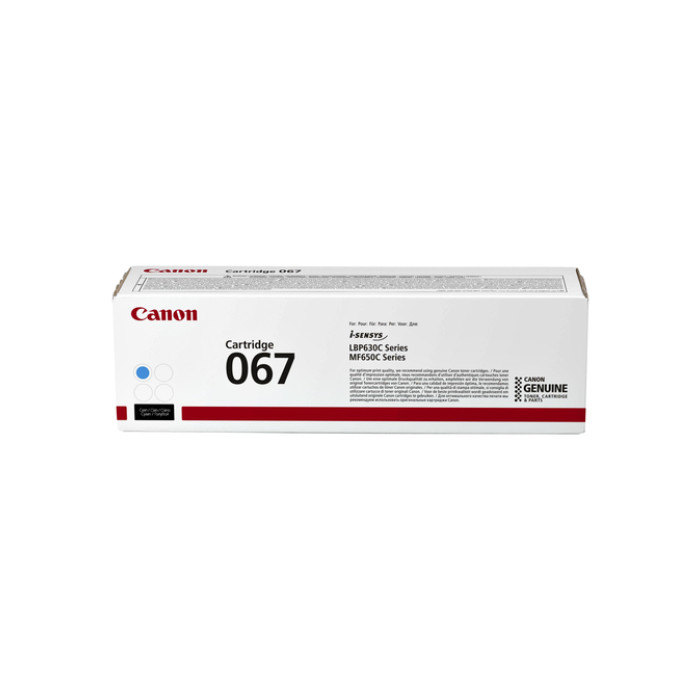 Tonercartridge Canon 067 blauw