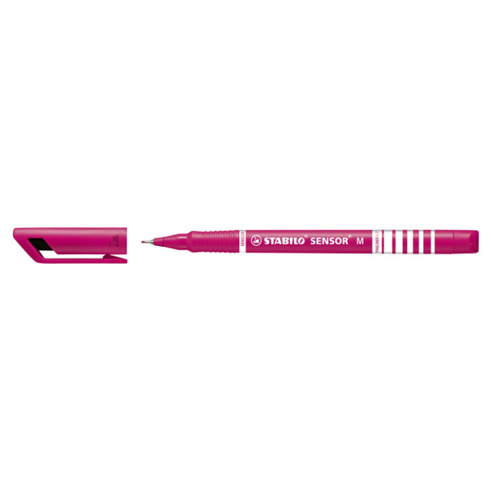 Fineliner STABILO Sensor 187/56 medium roze