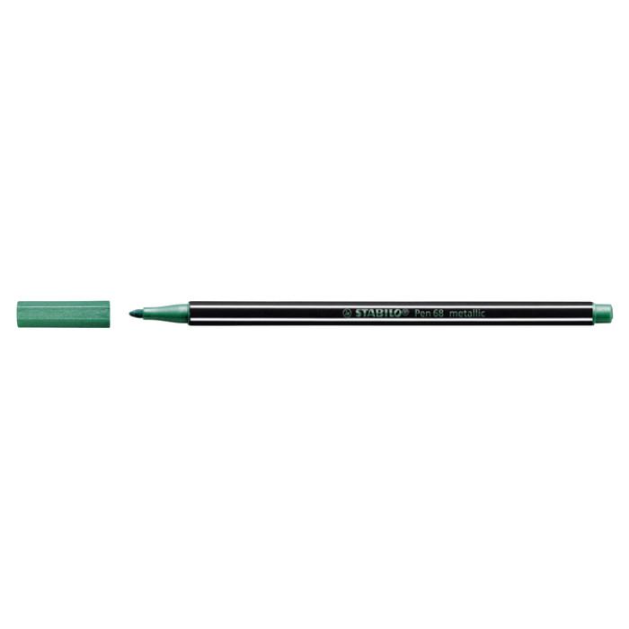 Viltstift STABILO Pen 68/836 medium metallic groen