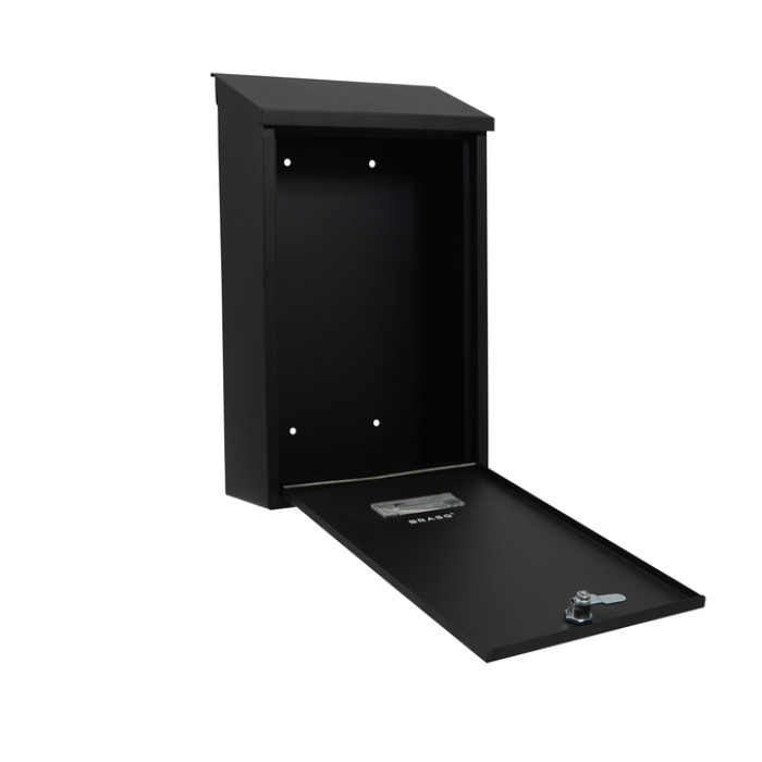 Brievenbus BRASQ PB100 Basic wand zwart
