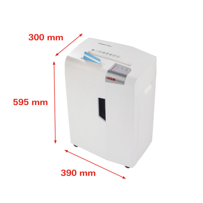 Papiervernietiger HSM shredstar X12pro snippers 2x15mm