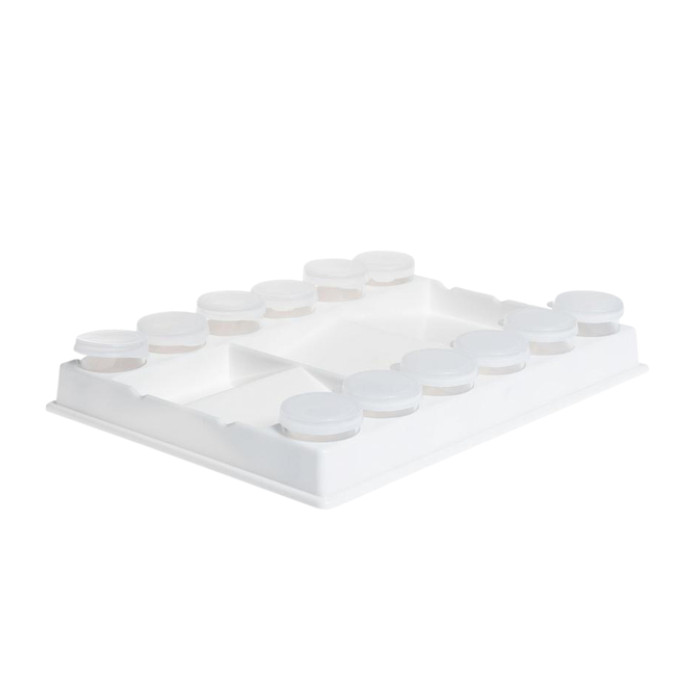 Palet Conda 20 x 15 x 3 cm plastic wit
