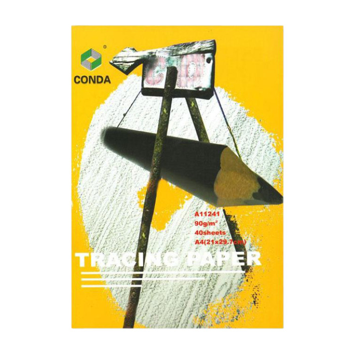 Overtrekpapier Conda A3 90 gr transparant