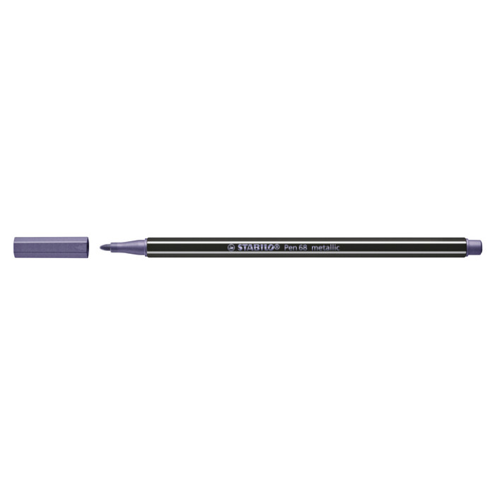 Viltstift STABILO Pen 68/855 medium metallic lila