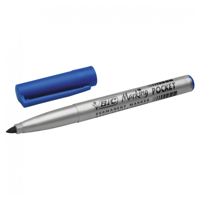 Viltstift Bic 1445 ecolutions rond fijn blauw