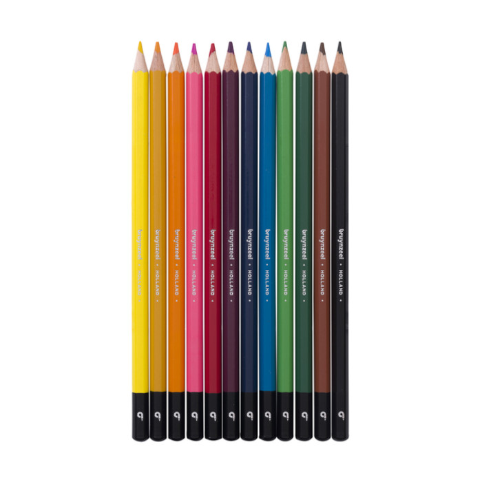 Kleurpotlood Bruynzeel set à 12 stuks assorti