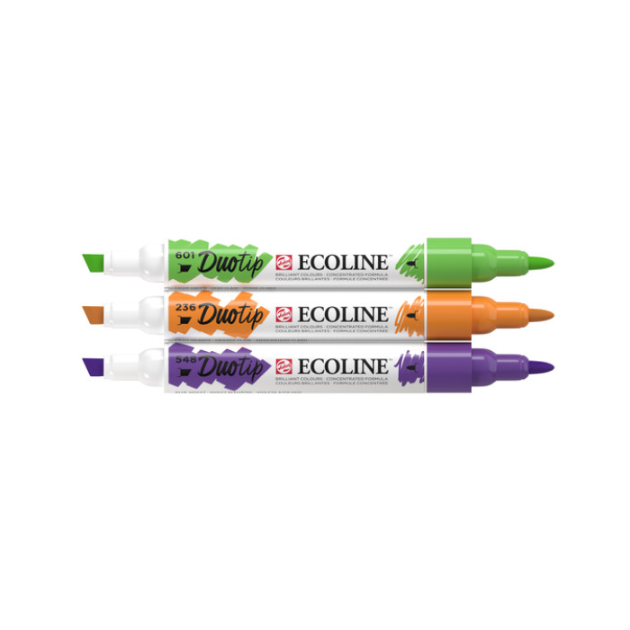 Duotip Talens Ecoline set à 3 stuks secundair