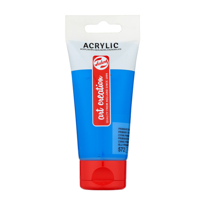 Acrylverf Talens Art Creation 572 primaircyaan tube à 75ml