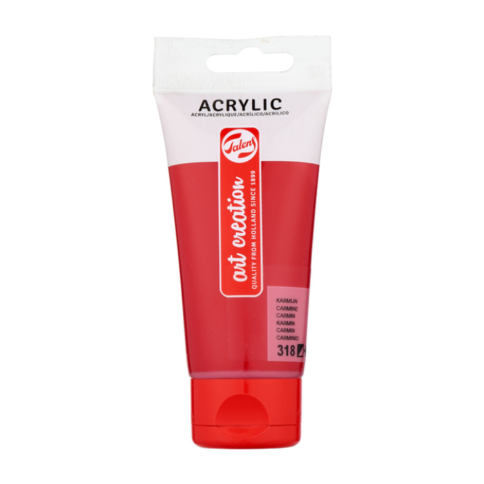 Acrylverf Talens Art Creation 318 karmijn tube à 75ml