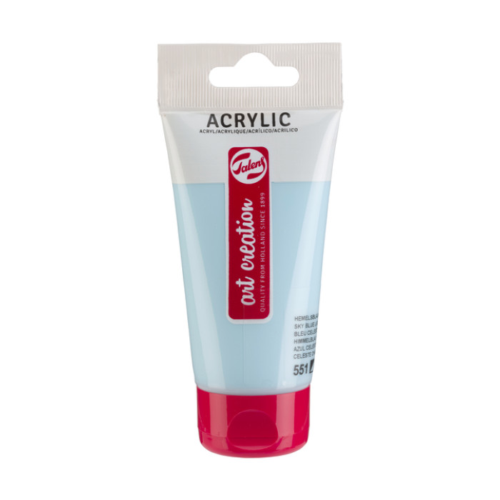 Acrylverf Talens Art Creation 551 hemelsblauw licht tube à 75ml