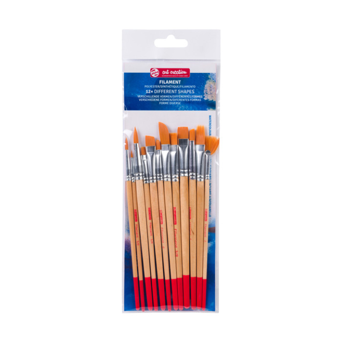 Penseel Talens Art Creation filament 12 stuks S