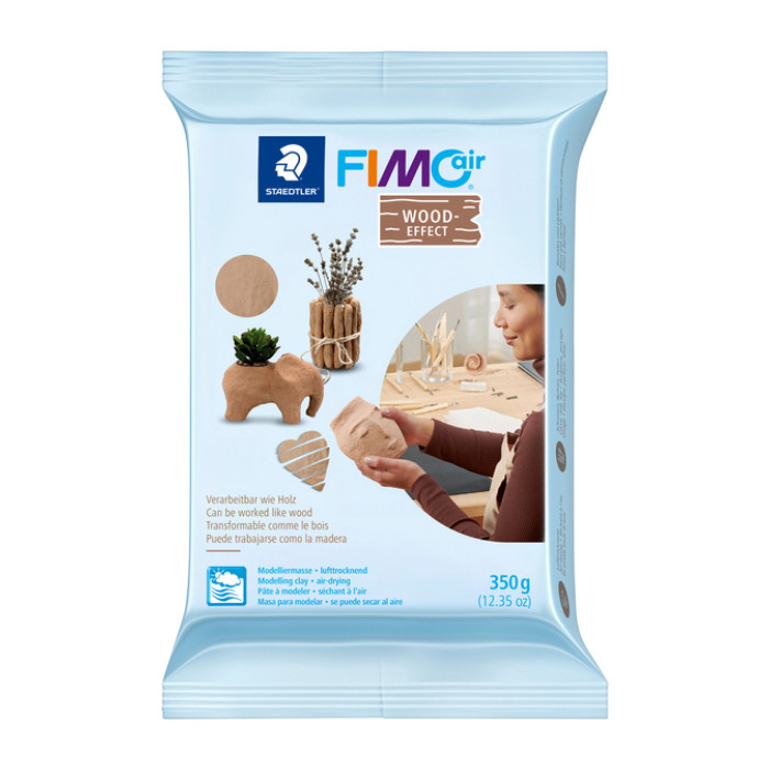 Boetseerklei Fimo Air 375gram houteffect