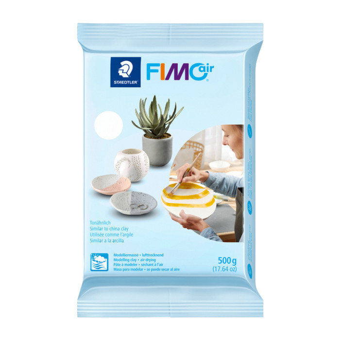 Boetseerklei Fimo Air 500gram wit