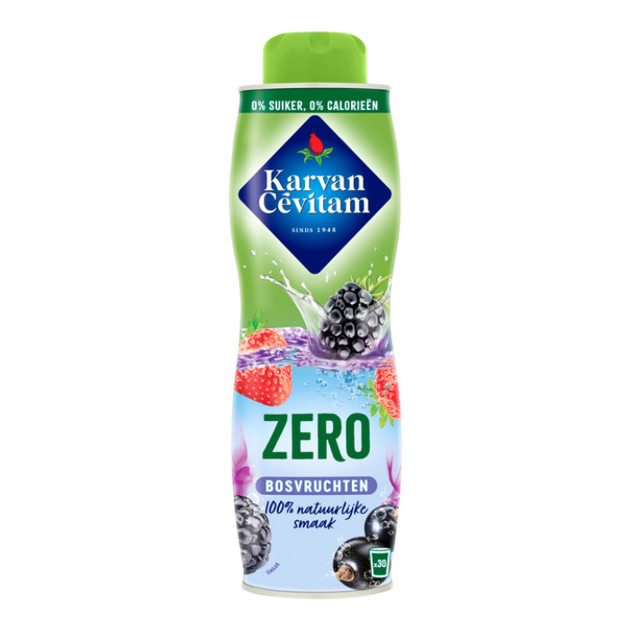 Siroop Karvan Cevitam bosvruchten 0% suiker 600ml