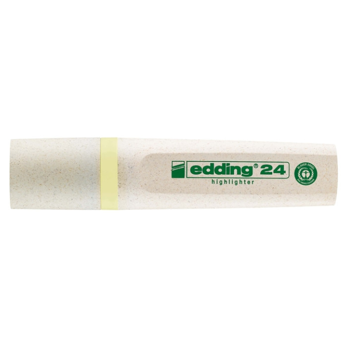 Markeerstift edding 24 EcoLine pastel geel
