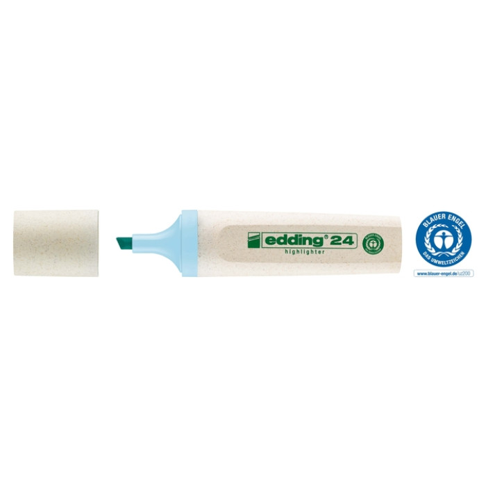 Markeerstift edding 24 EcoLine pastel blauw