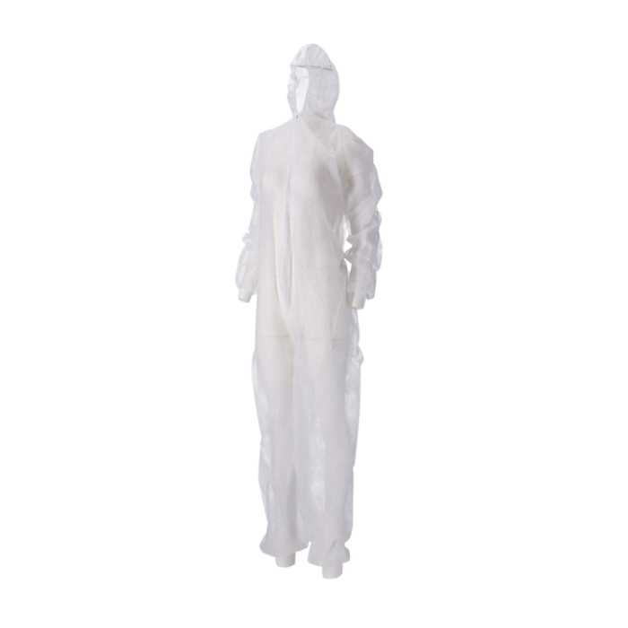 Overall CMT XXL non-woven ritssluiting PP wit 50 stuks