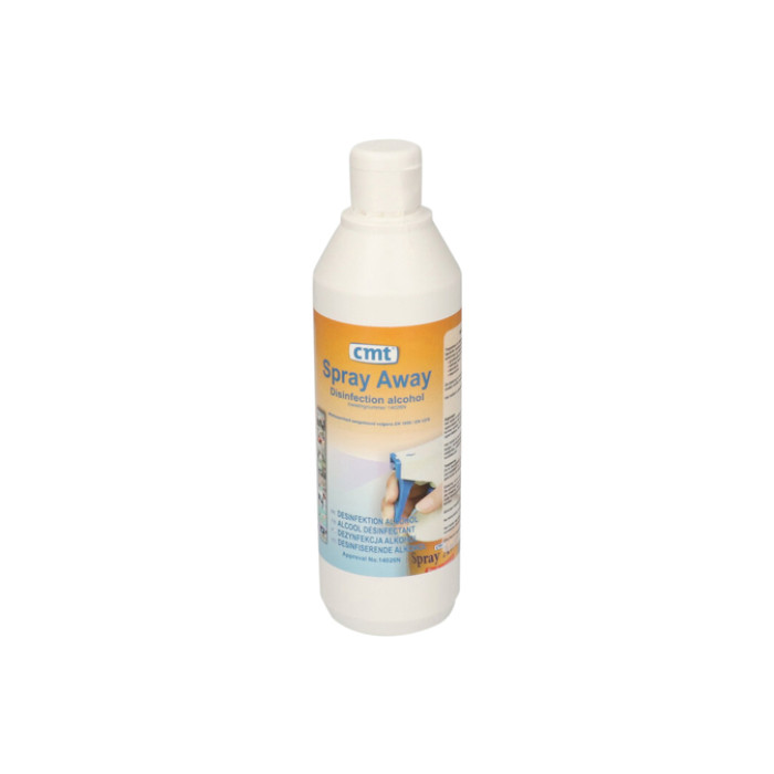 Desinfectie CMT Spray-Away alcohol 500ml exclusief verstuiver