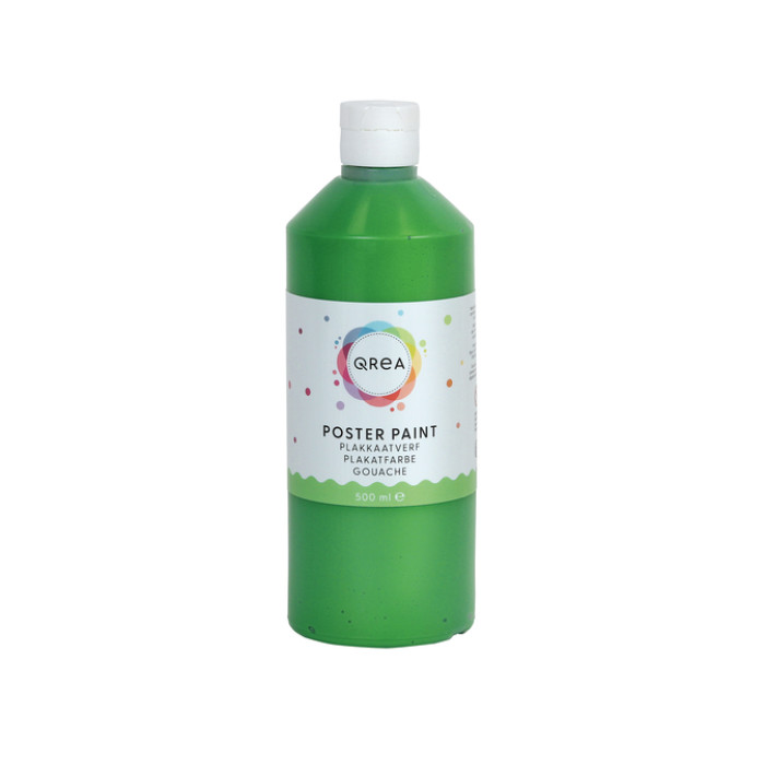 Plakkaatverf Qrea middengroen 500ml