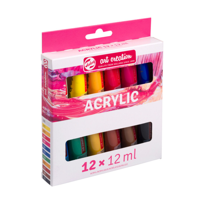 Acrylverf Talens Art Creation 12ml set à 12 kleuren