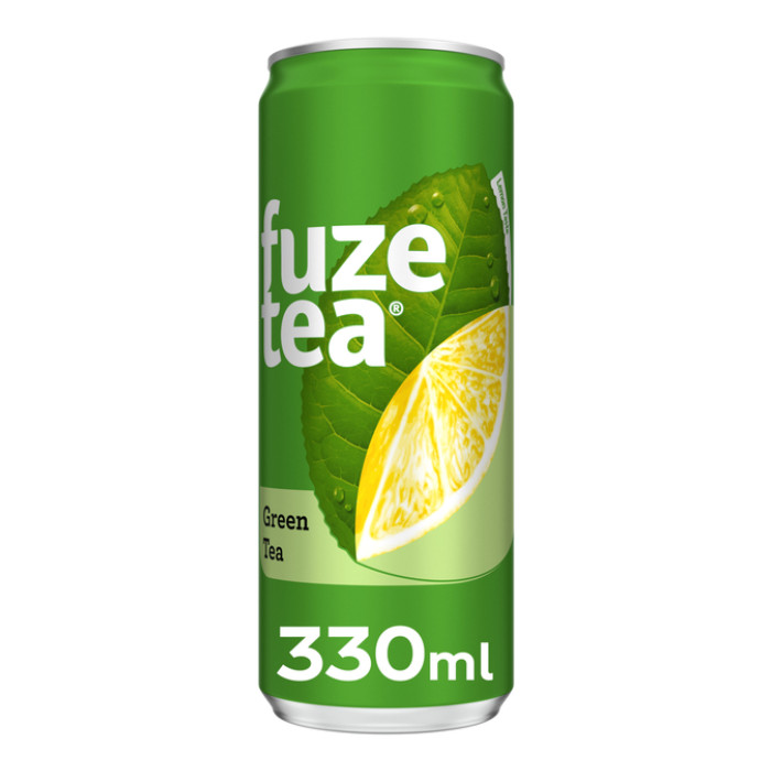 Frisdrank Fuze Tea green tea blik 330ml