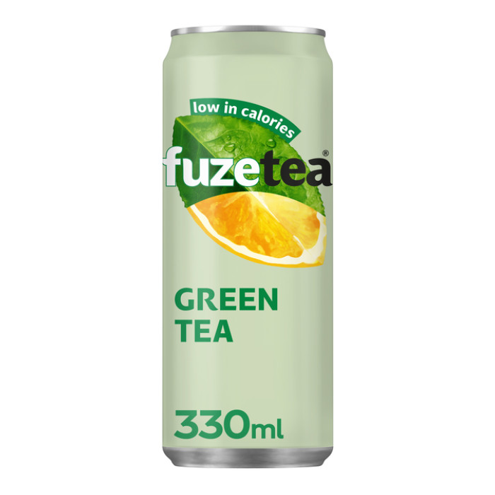 Frisdrank Fuze Tea green tea blik 330ml