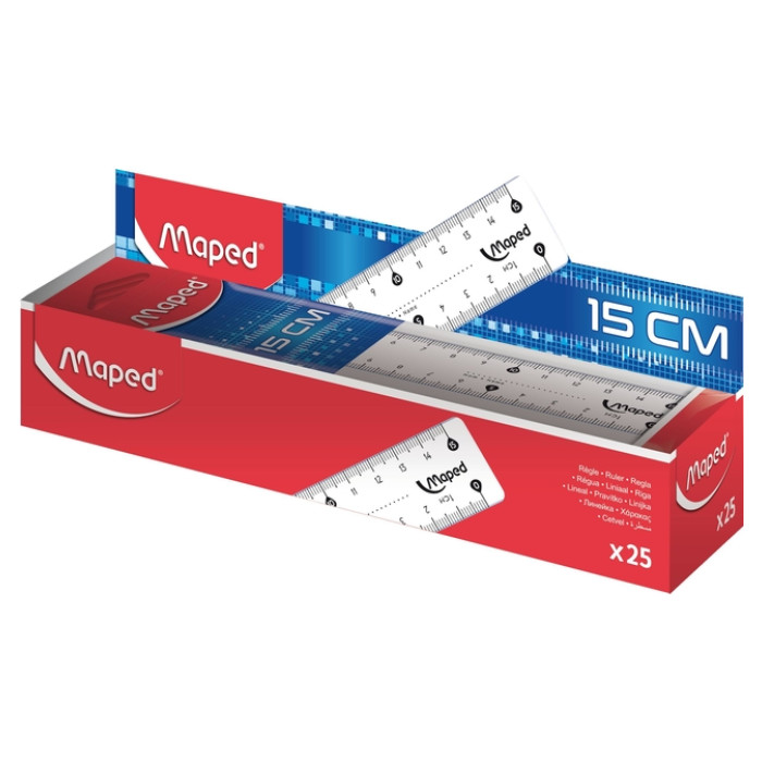 Liniaal Maped Classic 15cm