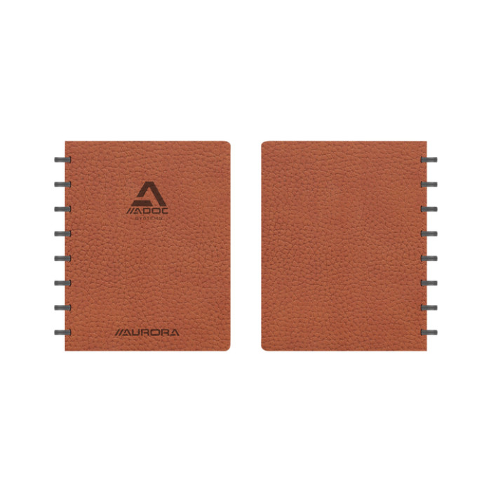 Schrift Adoc Business A5 lijn 144 pagina's 90gr bruin