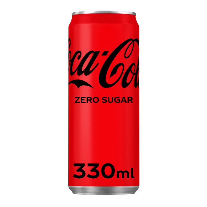 Frisdrank Coca Cola zero blik 330ml
