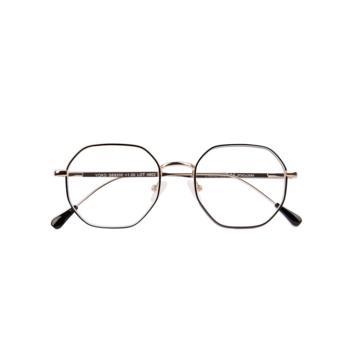 Leesbril I Need You +1.50 dpt Yoko zwart-goud