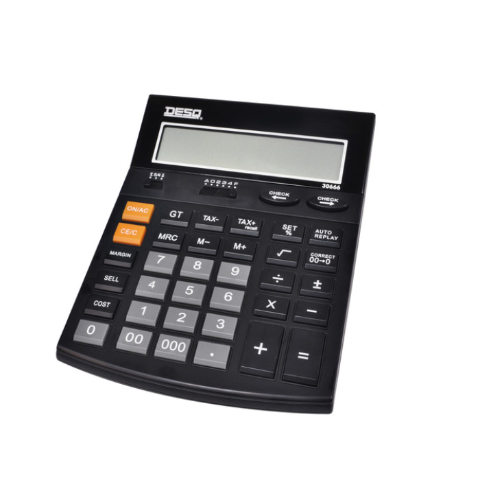 Rekenmachine Desq X-Large Check&Correct