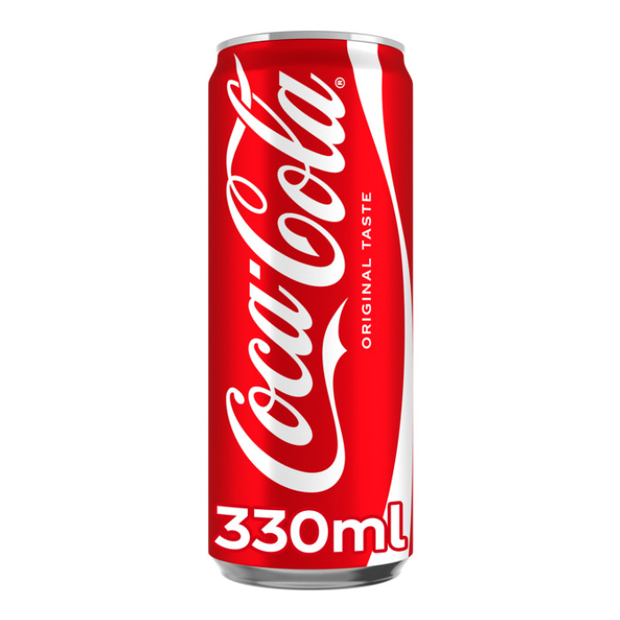 Frisdrank Coca Cola Regular blik 330ml