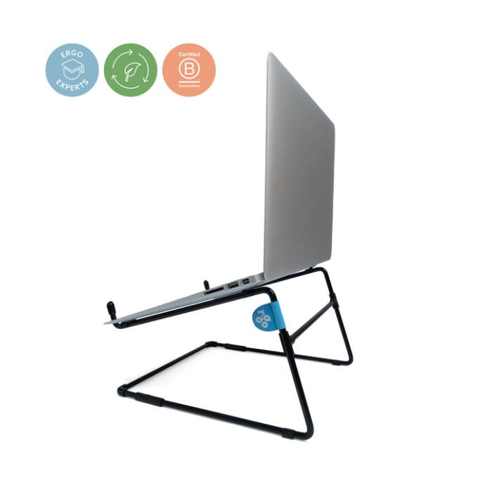 Laptopstandaard R-Go Office Zwart