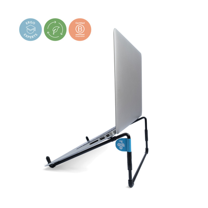 Laptopstandaard R-Go Travel Zwart