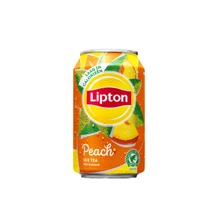Frisdrank Lipton Ice Tea peach blik 330ml