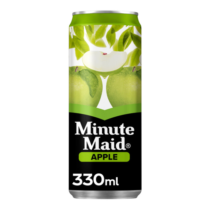 Frisdrank Minute Maid appelsap blik 330ml